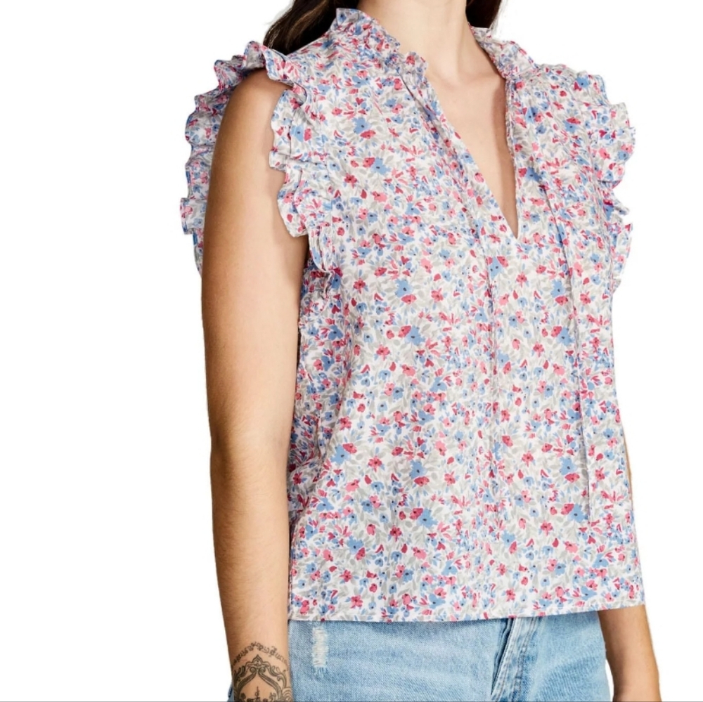 BB Dakota Steve Madden Floral Tank Top Size Small